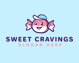 Cute Sweet Candy logo design