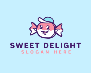 Cute Sweet Candy logo design