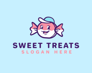 Cute Sweet Candy logo design