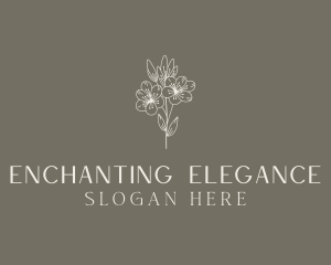 Elegant Flower Fashion logo design