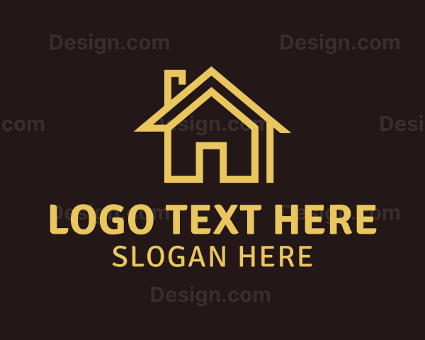 Simple Abstract House Logo