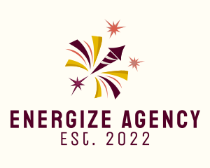 New Year Fireworks  logo