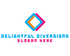 Multicolor Entertainment Business logo design