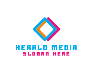 Diamond Media Entertainment logo design