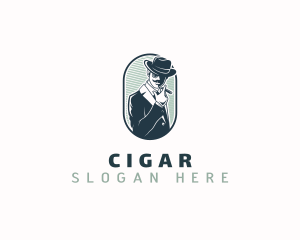 Gentleman Fashion Cigar logo design