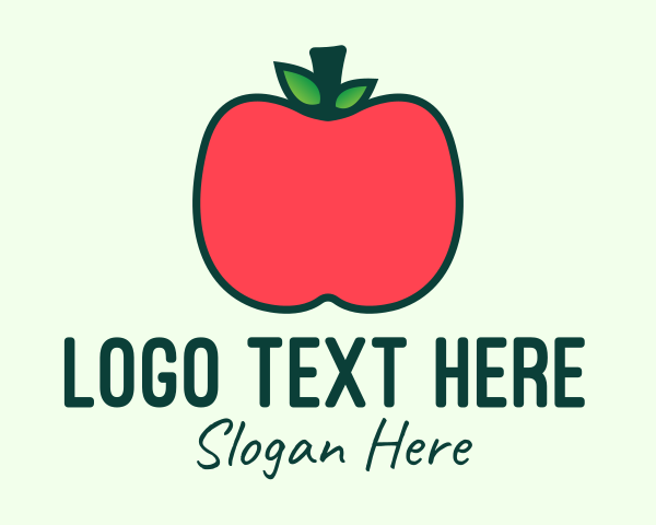 Healthy Food logo example 1