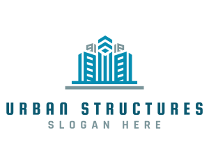 Architectural Building Structure logo design