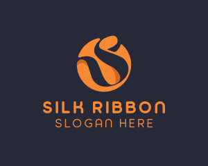 Elegant Ribbon Letter S  logo design