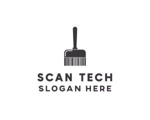 Clean Barcode Brush logo