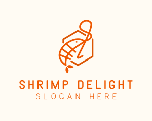 Shrimp Seafood Restaurant  logo design