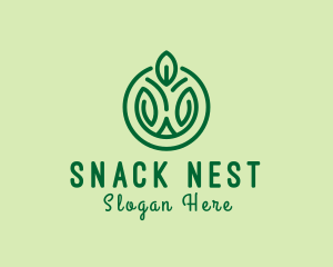 Agricultural Leaf Garden logo design