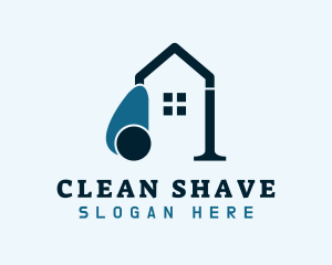 House Vacuum Cleaning  logo design