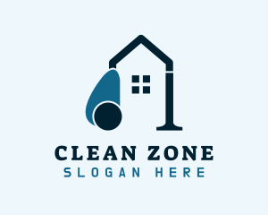 House Vacuum Cleaning  logo design