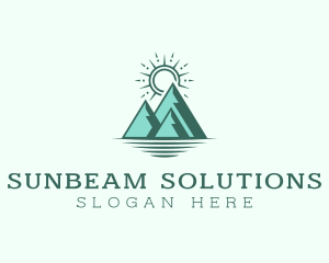 Mountain Sea Sunlight logo