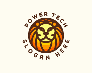 Lion Jungle Safari Logo