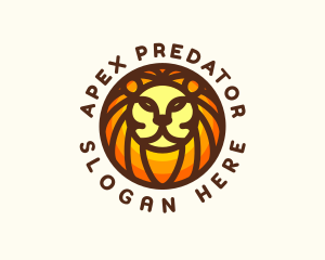 Lion Jungle Safari logo design