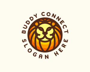 Lion Jungle Safari logo design