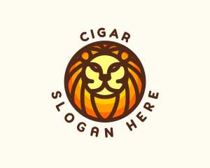 Lion Jungle Safari logo design