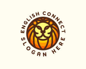 Lion Jungle Safari logo design