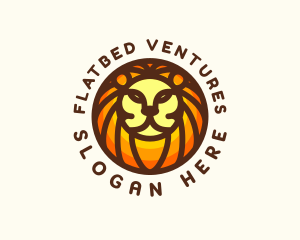 Lion Jungle Safari logo design