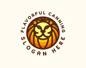 Lion Jungle Safari logo design