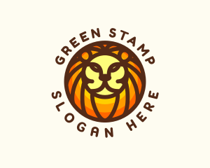 Lion Jungle Safari logo design