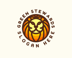 Lion Jungle Safari logo design