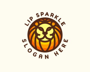 Lion Jungle Safari logo design