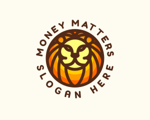 Lion Jungle Safari logo design