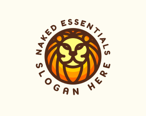 Lion Jungle Safari logo design