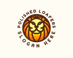 Lion Jungle Safari logo design