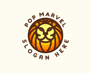 Lion Jungle Safari logo design