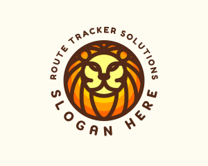 Lion Jungle Safari logo design