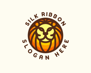 Lion Jungle Safari logo design