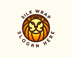 Lion Jungle Safari logo design