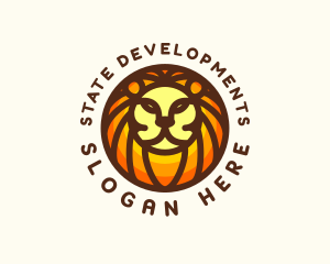 Lion Jungle Safari logo design