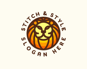 Lion Jungle Safari logo design