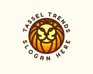 Lion Jungle Safari logo design