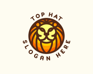 Lion Jungle Safari logo design