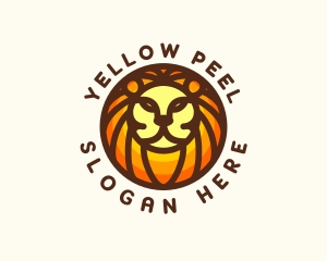 Lion Jungle Safari logo design