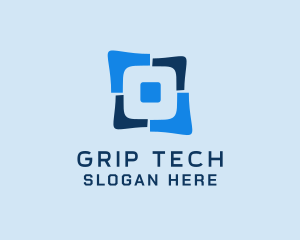 Split Shares Tech logo design