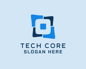 Split Shares Tech logo design