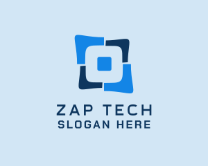 Split Shares Tech logo design