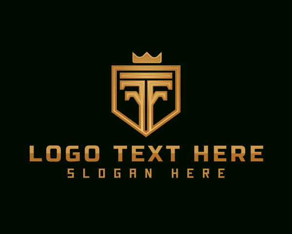 Letter Tf logo example 2