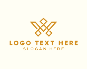 Business Company Letter W logo