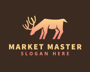 Deer Startup Company logo design