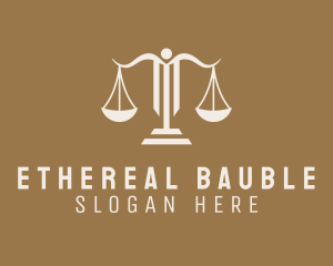 Law Firm Justice Scale Logo