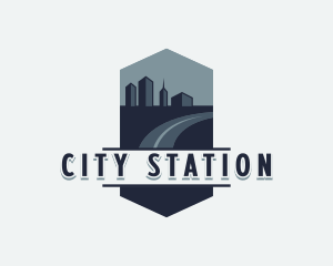 City Building Road Trip logo design