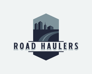 City Building Road Trip logo design