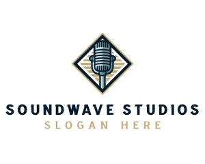 Recording Audio Microphone logo